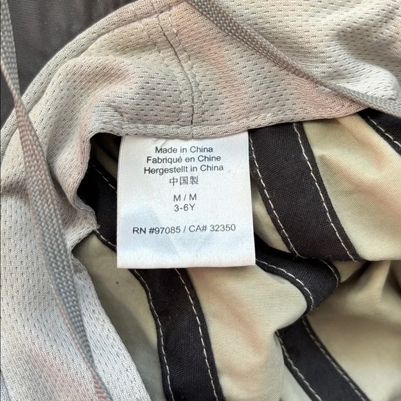 Outdoor Research Rambler Kids Sun Sombrero Hat - Khaki Sz M (3-6y) - Picture 6 of 7